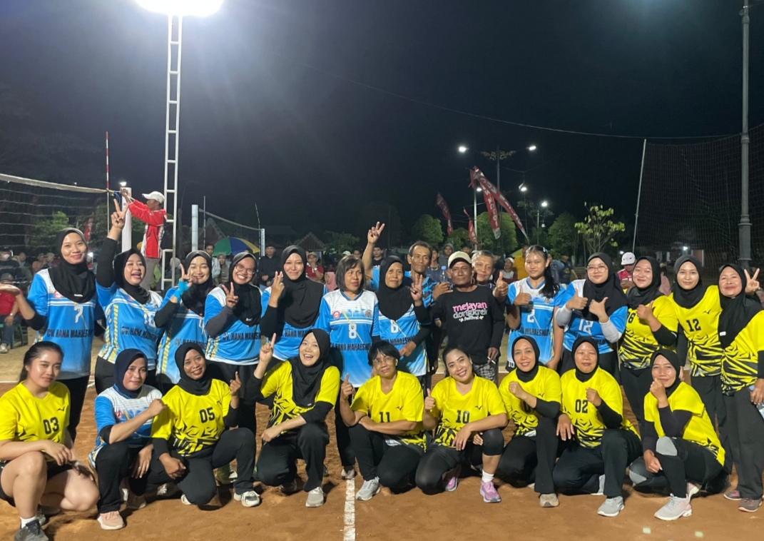 Kejuaraan Voli Antar-RW Se-Desa Mejayan 2026 Meriah, RW 06 dan RW 01 Pertahankan Gelar